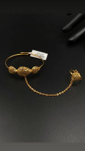 GOLD BRACELET WITH RING SMALL K21