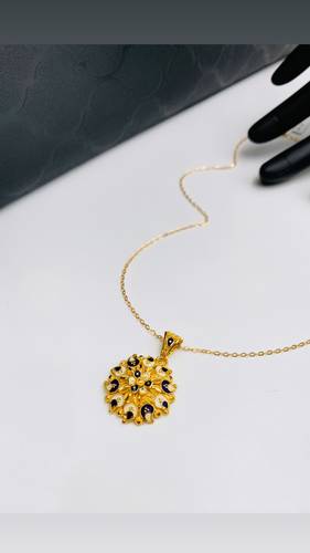GOLD NECKLACE K21