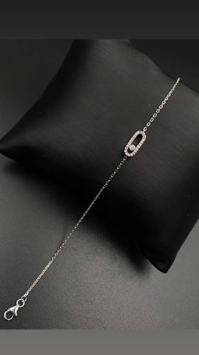 WHITE GOLD BRACELET K18