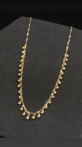 YELLOW GOLD NECKLACE K18
