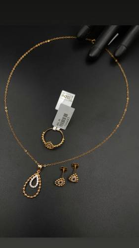 YELLOW GOLD HALF SET K21