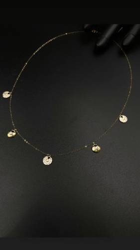 YELLOW GOLD NECKLACE K18