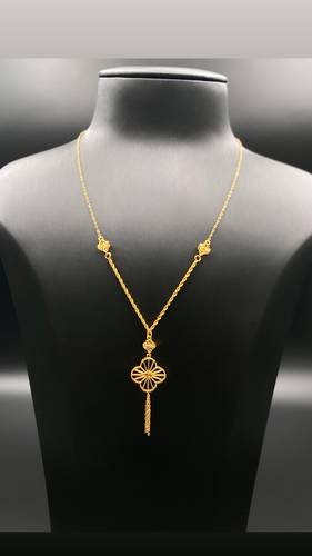 عقد ذهب أصفر عيار 21