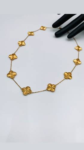 YELLOW GOLD NECKLACE K18