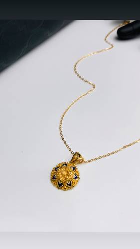 GOLD NECKLACE K21