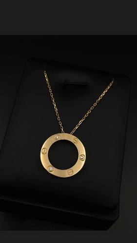 عقد ذهب أصفر عيار 18