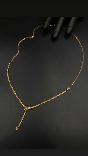 YELLOW GOLD NECKLACE K21