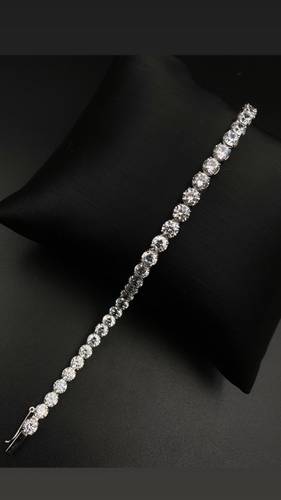 WHITE GOLD BRACELET K18