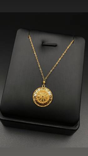 عقد ذهب أصفر عيار 21