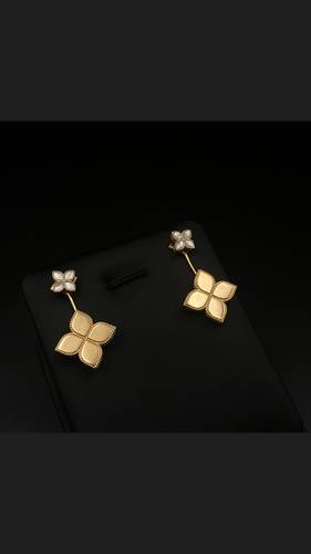 YELLOW GOLD EARINGS 18K
