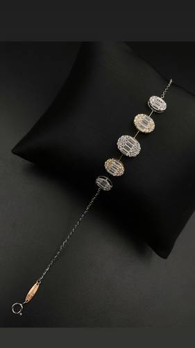 WHITE GOLD BRACELET K18