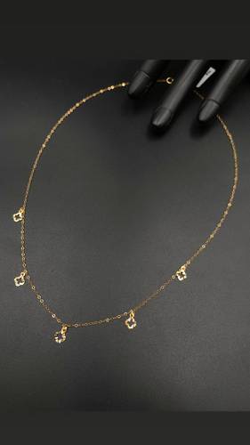 YELLOW GOLD NECKLACE K21