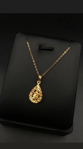 عقد ذهب أصفر عيار 21