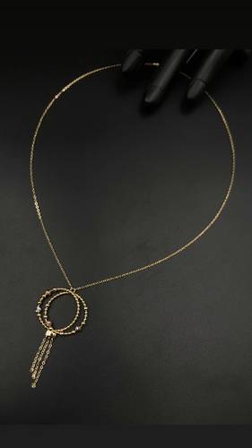 YELLOW GOLD NECKLACE K18