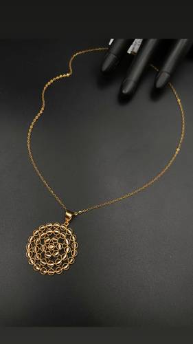 YELLOW GOLD NECKLACE K21