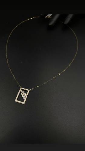 YELLOW GOLD NECKLACE K18
