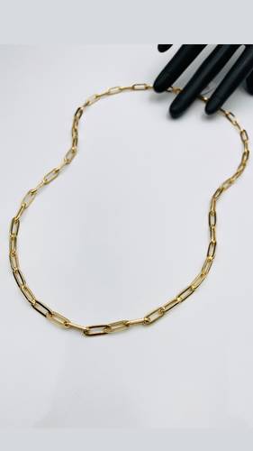 GOLD LONG NECKLACE K18