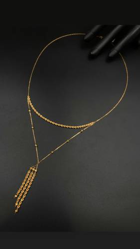 YELLOW GOLD NECKLACE K21