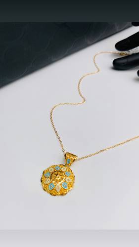 ‎عقد ذهب عيار 21   ‎