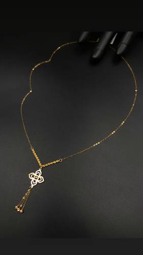YELLOW GOLD NECKLACE K21