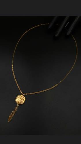 YELLOW GOLD NECKLACE K21