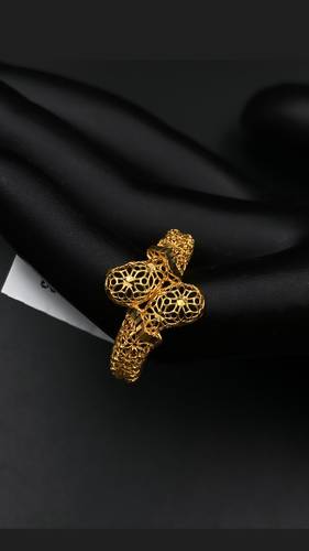 خاتم ذهب أصفر عيار 21