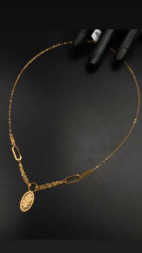 عقد ذهب أصفر عيار 21
