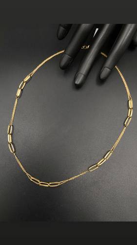 YELLOW GOLD NECKLACE K18