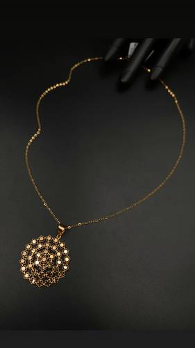 عقد ذهب أصفر عيار 21