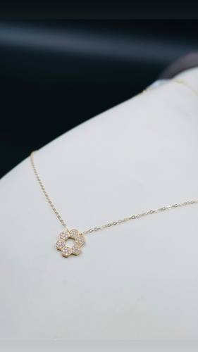 GOLD NECKLACE K18