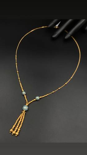 YELLOW GOLD NECKLACE K21