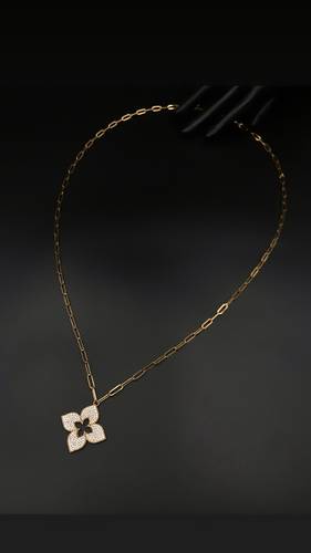 GOLD LONG NECKLACE K21