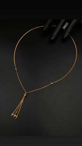 YELLOW GOLD NECKLACE K21