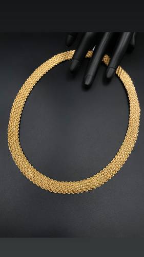 YELLOW GOLD NECKLACE K18