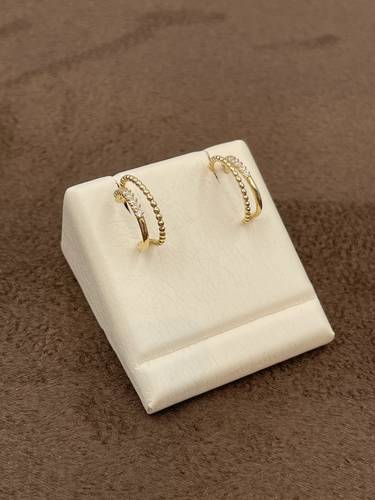 18K GOLD EARRINGS 
