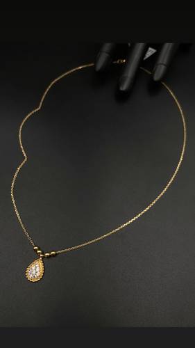 عقد ذهب أصفر عيار 18