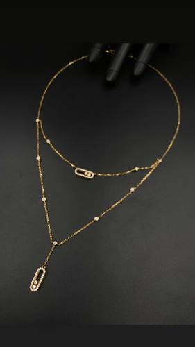 YELLOW GOLD NECKLACE K18