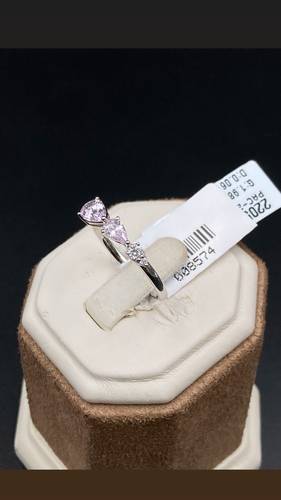 NATURAL DIAMOND RING WITH GOLD K18
