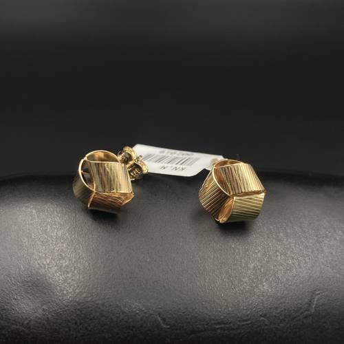 YELLOW GOLD EARINGS 18K