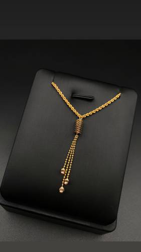 عقد ذهب أصفر عيار 21