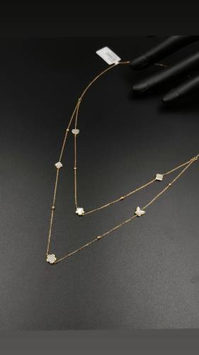 GOLD NECKLACE K18