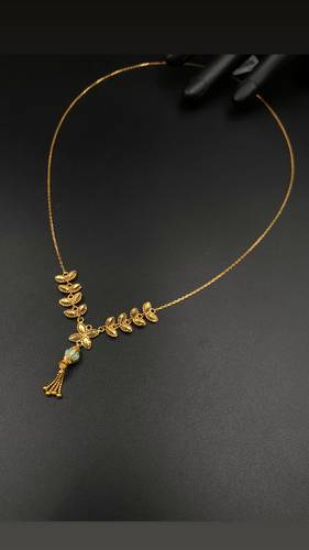 YELLOW GOLD NECKLACE K21