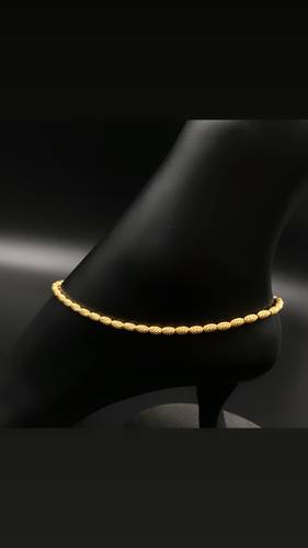 خلخال ذهب عيار 21