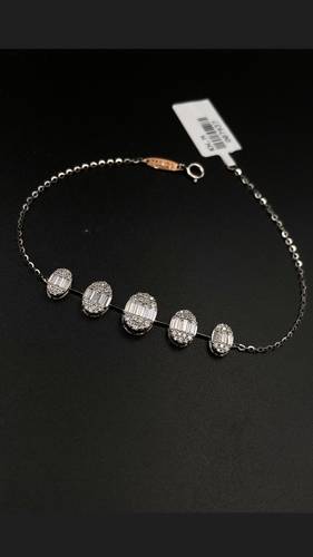 WHITE GOLD BRACELET K18