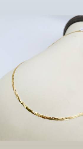 YELLOW GOLD NECKLACE K18