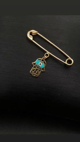 GOLD BABY PIN K18