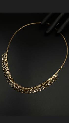 عقد ذهب أصفر عيار 18