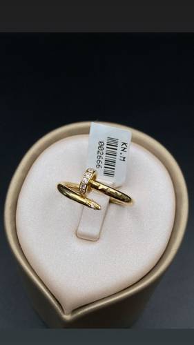 YELLOW GOLD RING K18