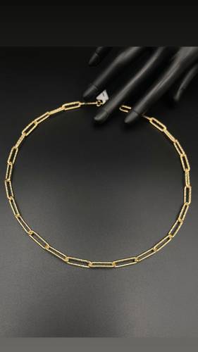 YELLOW GOLD NECKLACE K18
