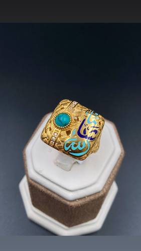 خاتم ذهب عيار 21